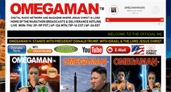 Desktop Screenshot of omegamanradio.com